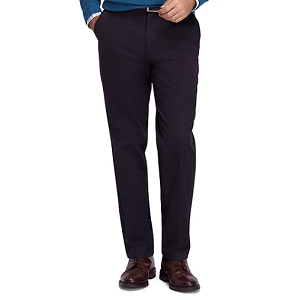 Clark Fit Vintage-Finish Chinos - Black